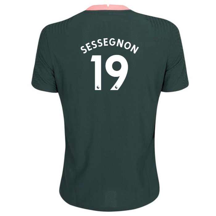 Niño Fútbol Camiseta Ryan Sessegnon #19 2ª Equipación Verde Oscuro 2020/21 La Camisa Chile