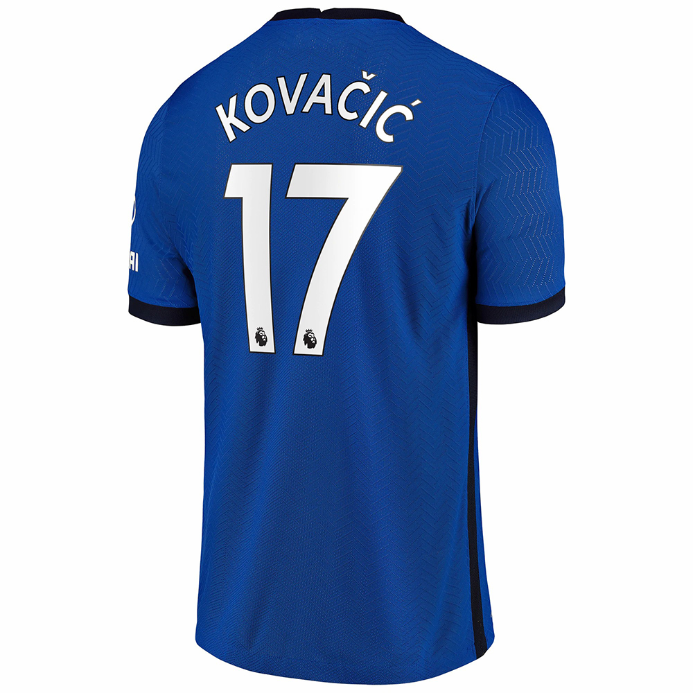 Niño Fútbol Camiseta Mateo Kovacic #17 1ª Equipación Azul 2020/21 La Camisa Chile