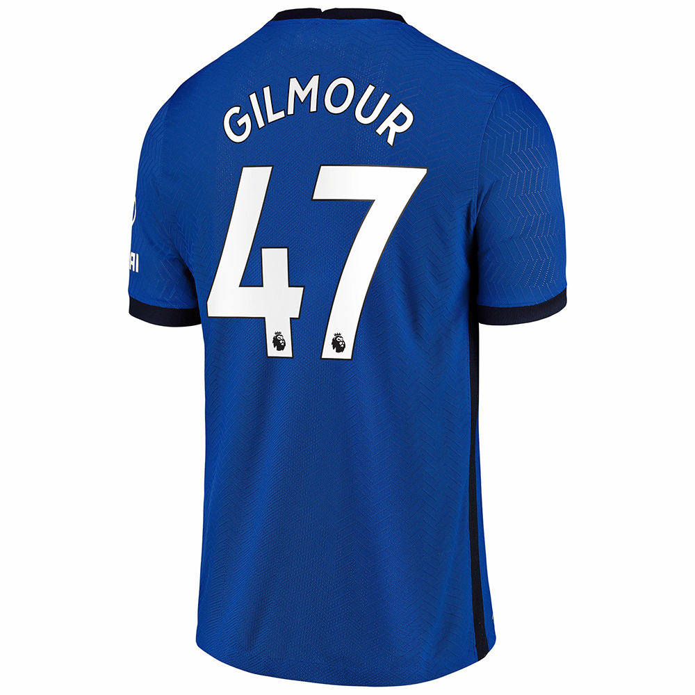 Niño Fútbol Camiseta Billy Gilmour #47 1ª Equipación Azul 2020/21 La Camisa Chile