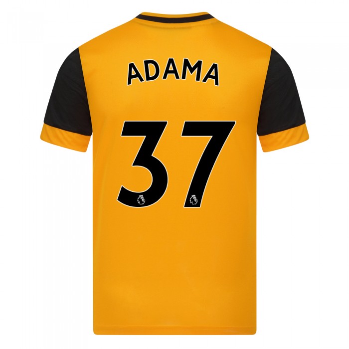 Niño Fútbol Camiseta Adama Traore #37 1ª Equipación Naranja 2020/21 La Camisa Chile