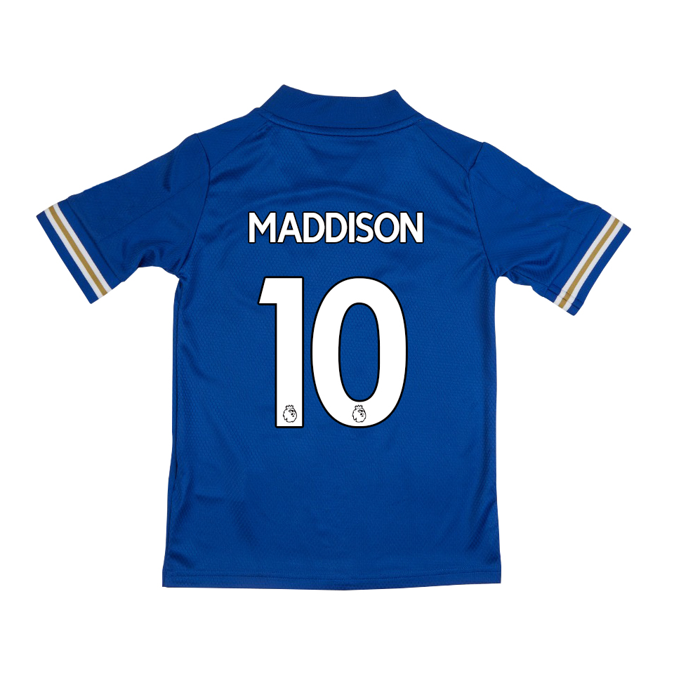 Niño Fútbol Camiseta James Maddison #10 1ª Equipación Azul 2020/21 La Camisa Chile