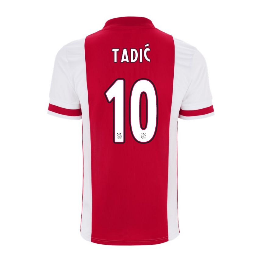 Niño Fútbol Camiseta Dusan Tadic #10 1ª Equipación Roja 2020/21 La Camisa Chile