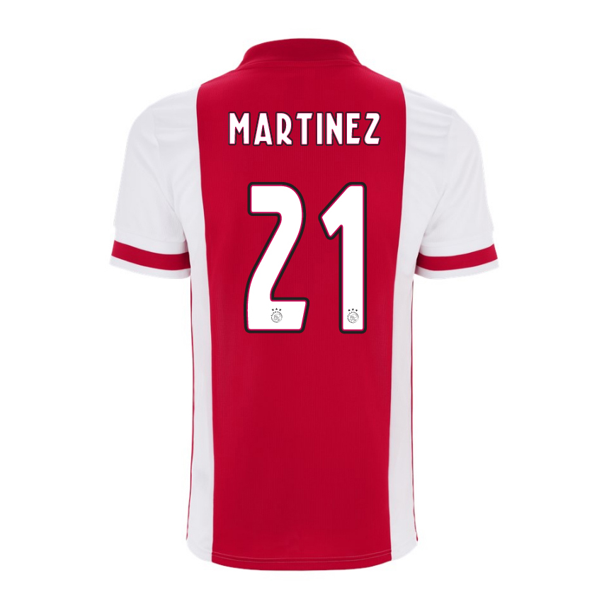 Niño Fútbol Camiseta Lisandro Martinez #21 1ª Equipación Roja 2020/21 La Camisa Chile