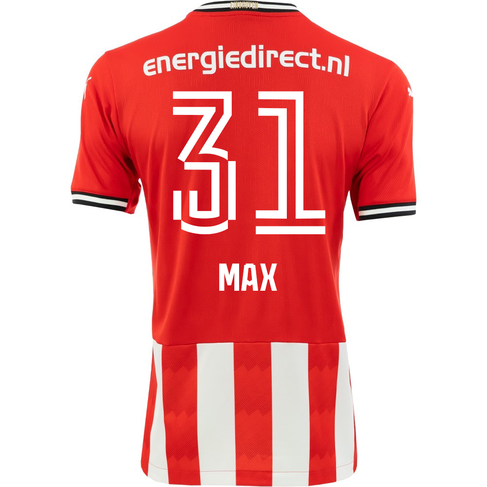 Niño Fútbol Camiseta Philipp Max #31 1ª Equipación Roja 2020/21 La Camisa Chile