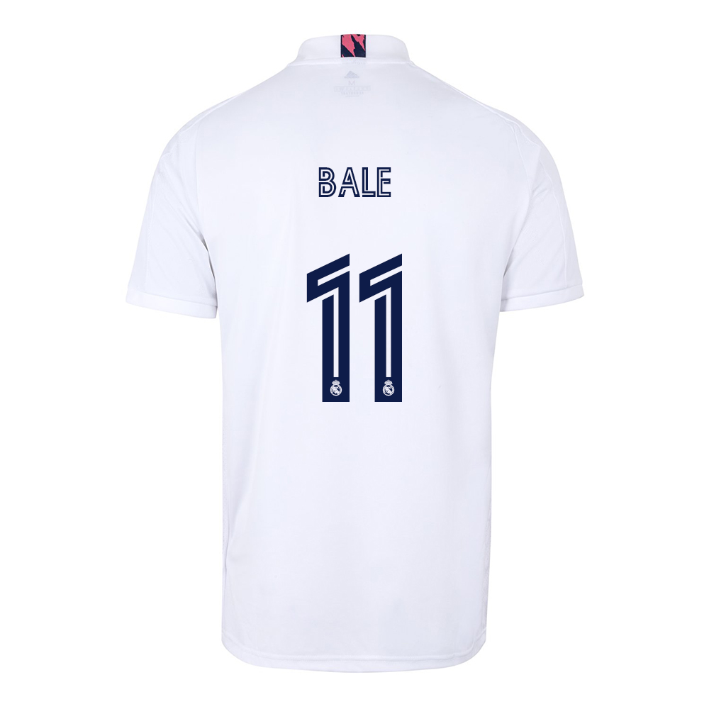 Niño Fútbol Camiseta Gareth Bale #11 1ª Equipación Blanco 2020/21 La Camisa Chile