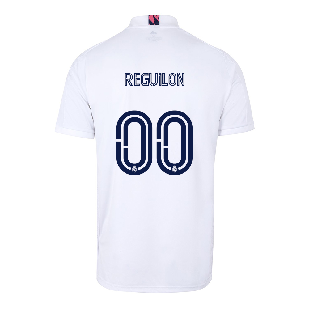 Niño Fútbol Camiseta Sergio Reguilon #0 1ª Equipación Blanco 2020/21 La Camisa Chile