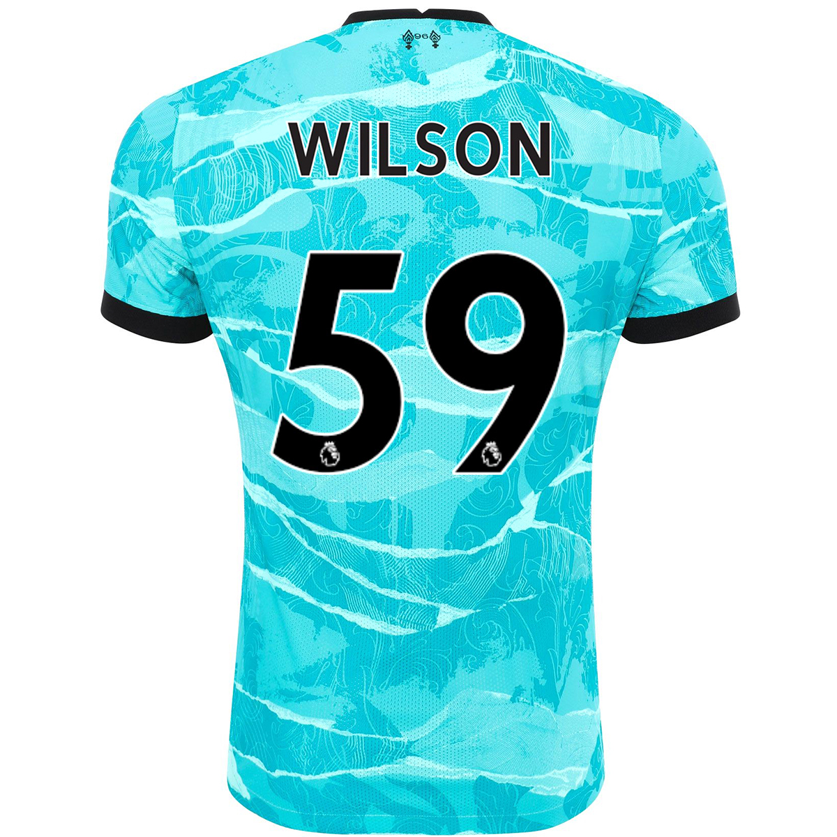 Niño Fútbol Camiseta Harry Wilson #59 2ª Equipación Azul 2020/21 La Camisa Chile