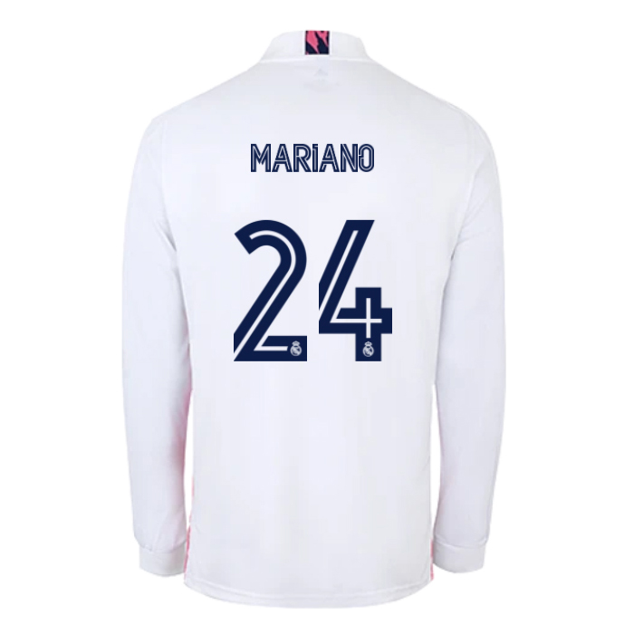 Niño Fútbol Camiseta Mariano Diaz #24 1ª Equipación Blanco 2020/21 La Camisa Chile