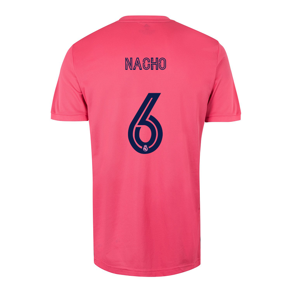 Niño Fútbol Camiseta Nacho Fernandez #6 2ª Equipación Rosado 2020/21 La Camisa Chile