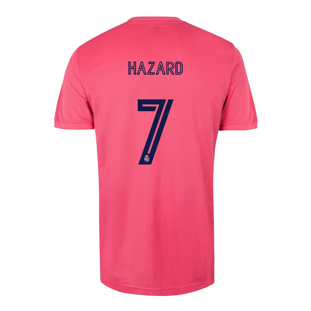 Niño Fútbol Camiseta Eden Hazard #7 2ª Equipación Rosado 2020/21 La Camisa Chile