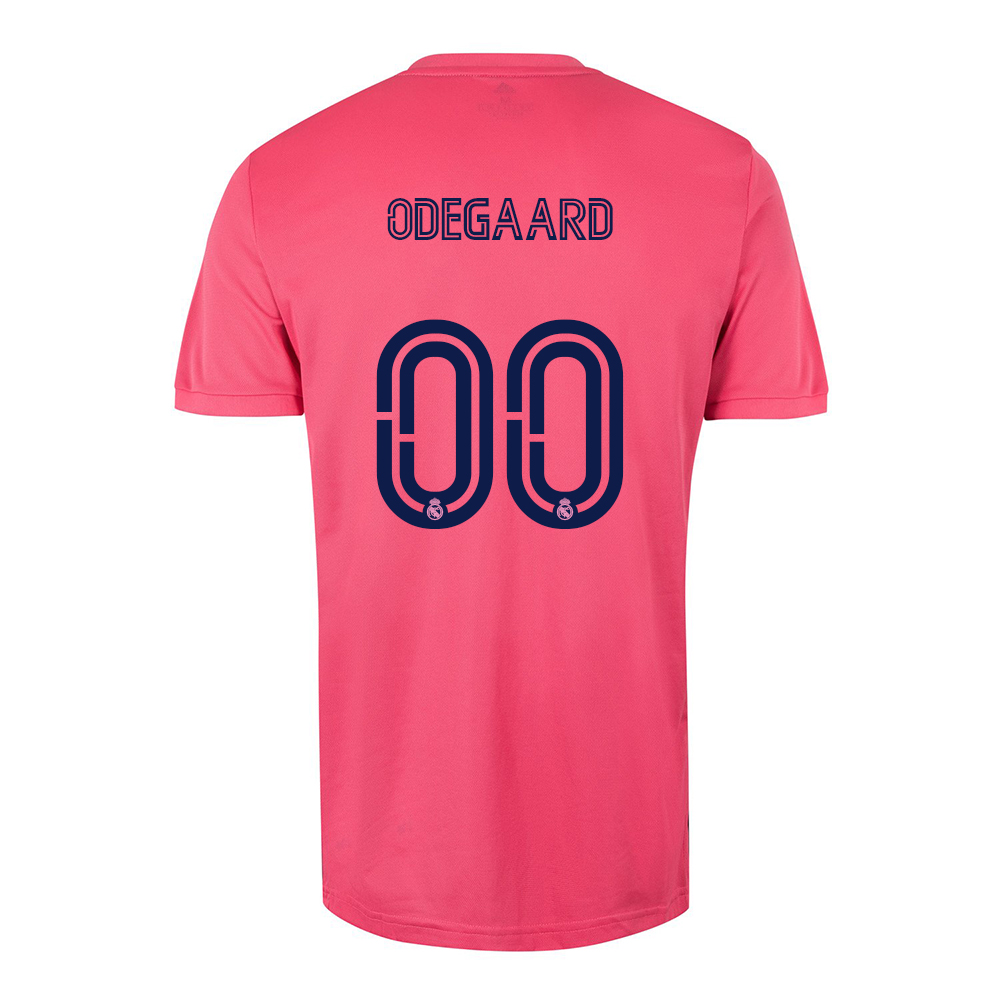 Niño Fútbol Camiseta Martin Odegaard #0 2ª Equipación Rosado 2020/21 La Camisa Chile