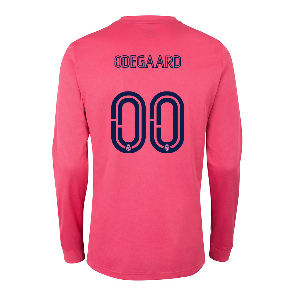 Niño Fútbol Camiseta Martin Odegaard #0 2ª Equipación Rosado 2020/21 La Camisa Chile