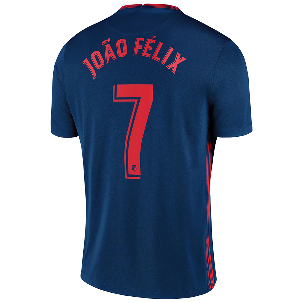 Niño Fútbol Camiseta Joao Felix #7 2ª Equipación Azul Real 2020/21 La Camisa Chile
