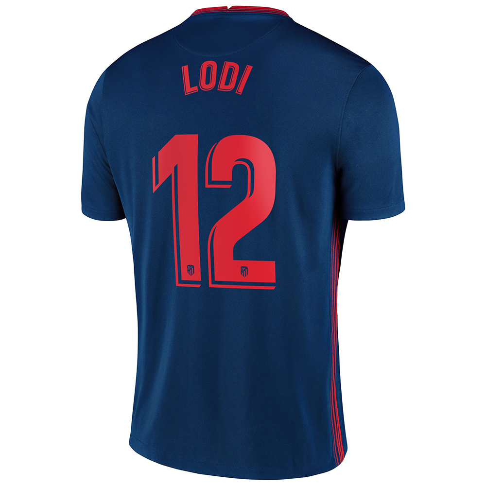 Niño Fútbol Camiseta Renan Lodi #12 2ª Equipación Azul Real 2020/21 La Camisa Chile
