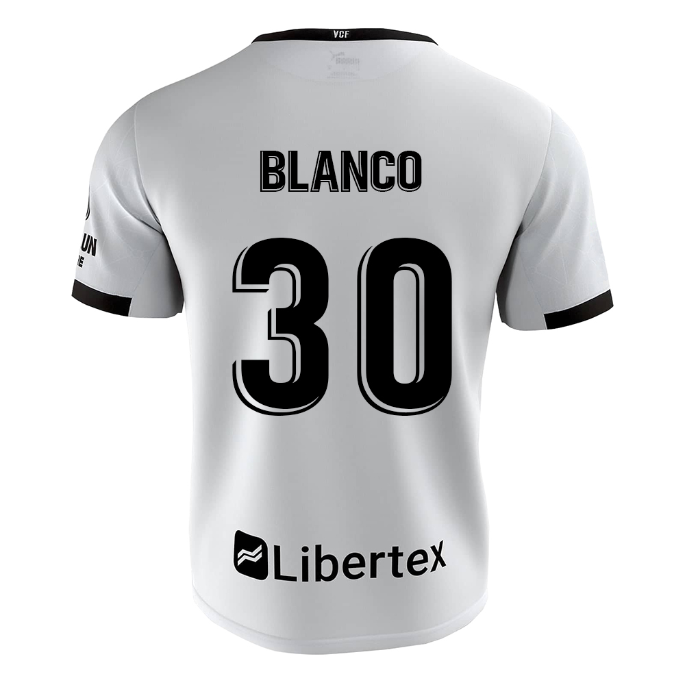 Niño Fútbol Camiseta Alex Blanco #30 1ª Equipación Blanco 2020/21 La Camisa Chile