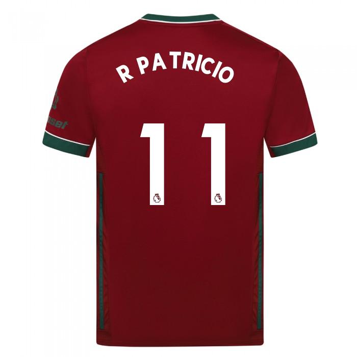 Niño Fútbol Camiseta Rui Patricio #11 3ª Equipación Carmín 2020/21 La Camisa Chile