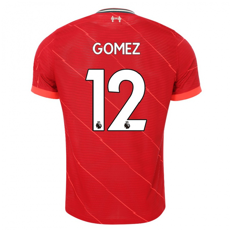 Hombre Fútbol Camiseta Joe Gomez #12 Rojo 1ª Equipación 2021/22 La Camisa Chile