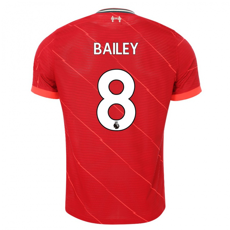 Hombre Fútbol Camiseta Jade Bailey #8 Rojo 1ª Equipación 2021/22 La Camisa Chile