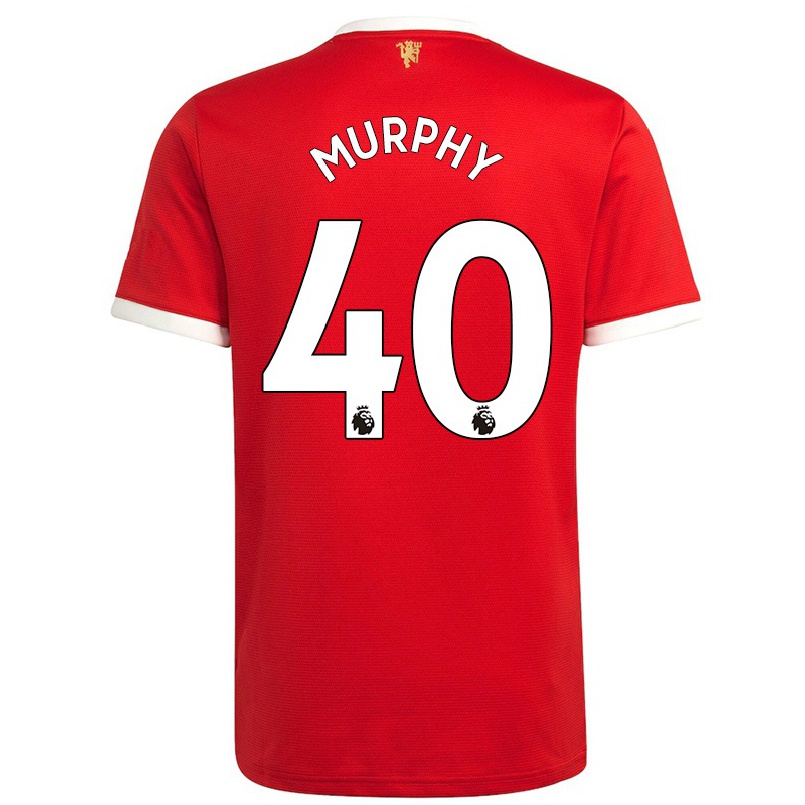Hombre Fútbol Camiseta Niamh Murphy #40 Rojo 1ª Equipación 2021/22 La Camisa Chile
