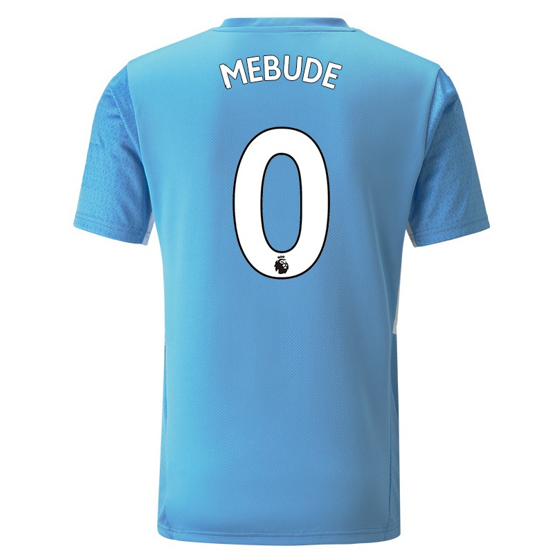 Hombre Fútbol Camiseta Adedire Mebude #0 Azul 1ª Equipación 2021/22 La Camisa Chile