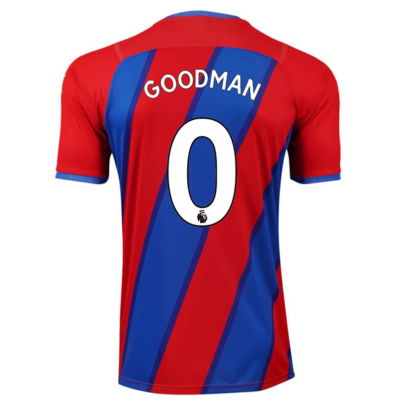 Hombre Fútbol Camiseta Owen Goodman #0 Azul Real 1ª Equipación 2021/22 La Camisa Chile