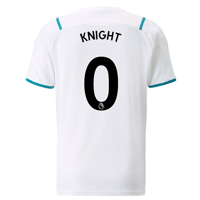 Hombre Fútbol Camiseta Ben Knight #0 Blanco 2ª Equipación 2021/22 La Camisa Chile