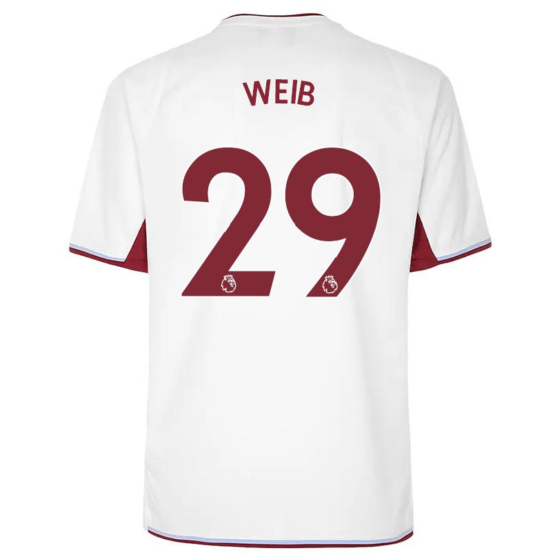 Hombre Fútbol Camiseta Lisa Weib #29 Crema 2ª Equipación 2021/22 La Camisa Chile