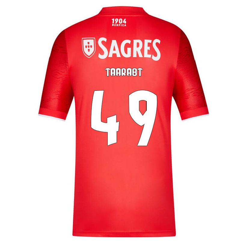 Hombre Fútbol Camiseta Adel Taarabt #49 Rojo 1ª Equipación 2021/22 La Camisa Chile
