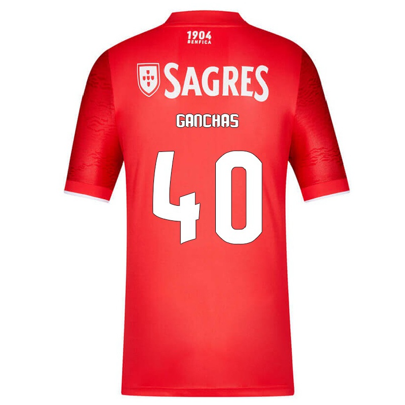 Hombre Fútbol Camiseta Pedro Ganchas #40 Rojo 1ª Equipación 2021/22 La Camisa Chile