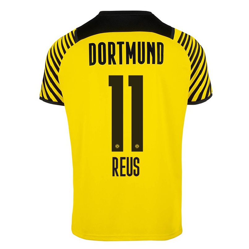 Hombre Camiseta Marco Reus #11 Amarillo 1ª Equipación 2023/24 La Camisa Perú
