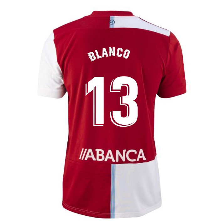 Hombre Fútbol Camiseta Ruben Blanco #13 Rojo Blanco 2ª Equipación 2021/22 La Camisa Chile
