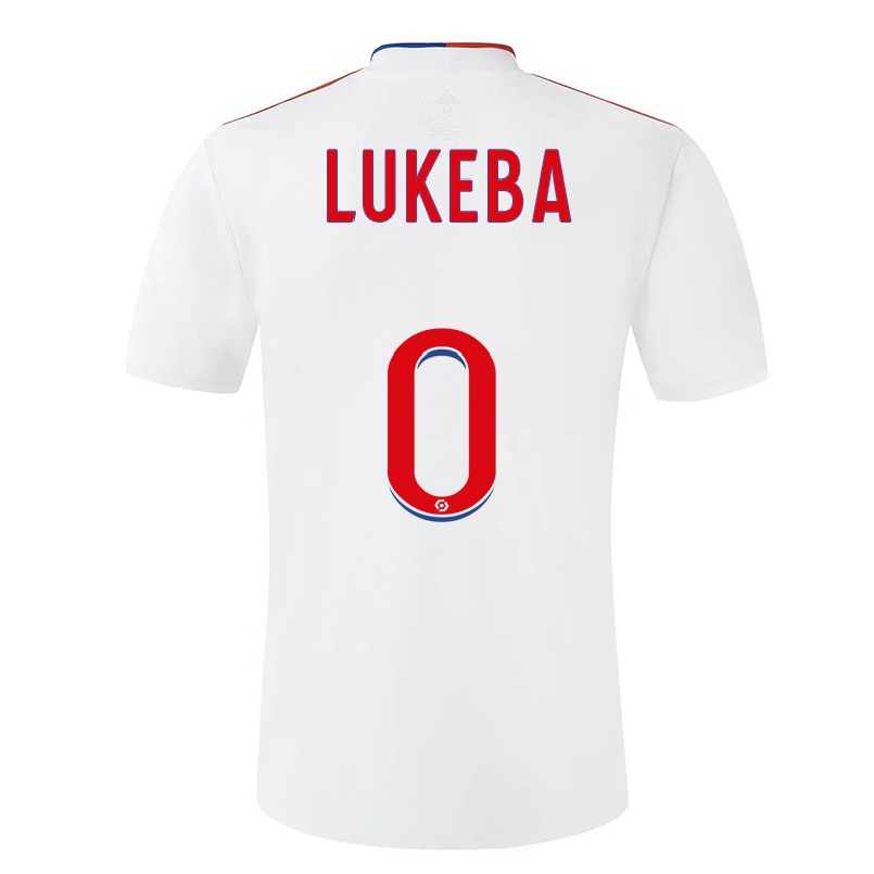 Hombre Fútbol Camiseta Castello Lukeba #0 Blanco 1ª Equipación 2021/22 La Camisa Chile