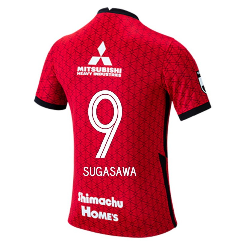 Hombre Fútbol Camiseta Yuika Sugasawa #9 Rojo 1ª Equipación 2021/22 La Camisa Chile