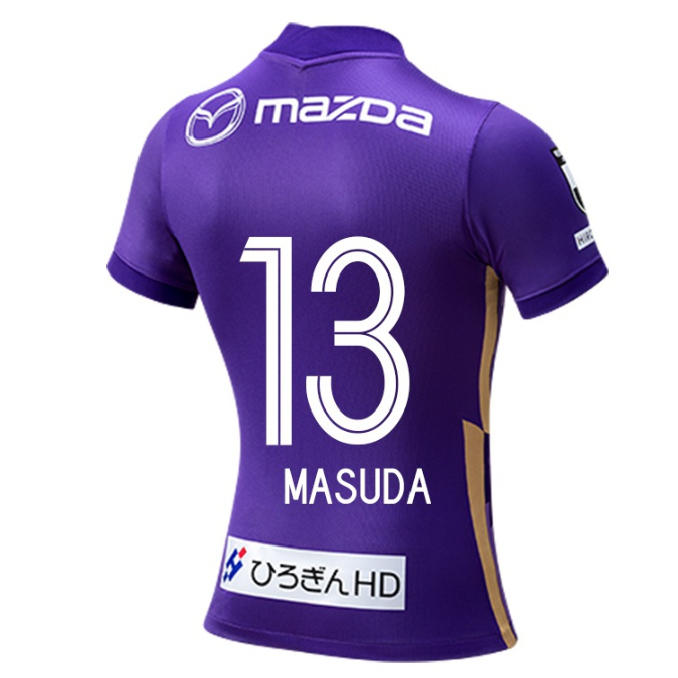 Hombre Fútbol Camiseta Takuya Masuda #13 Violeta 1ª Equipación 2021/22 La Camisa Chile