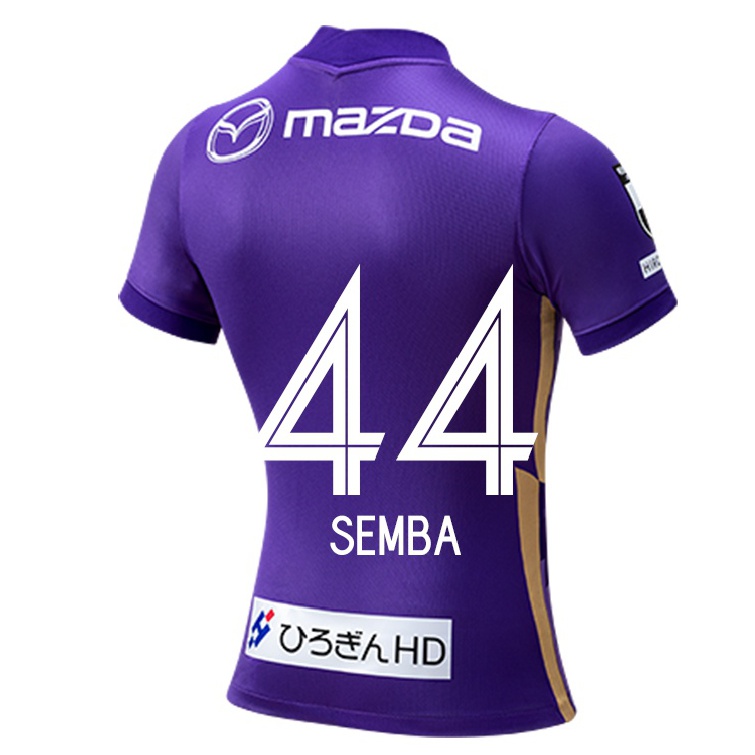 Hombre Fútbol Camiseta Taishi Semba #44 Violeta 1ª Equipación 2021/22 La Camisa Chile