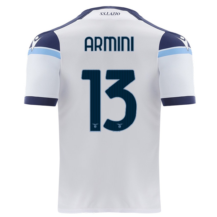Hombre Fútbol Camiseta Nicolo Armini #13 Blanco 2ª Equipación 2021/22 La Camisa Chile