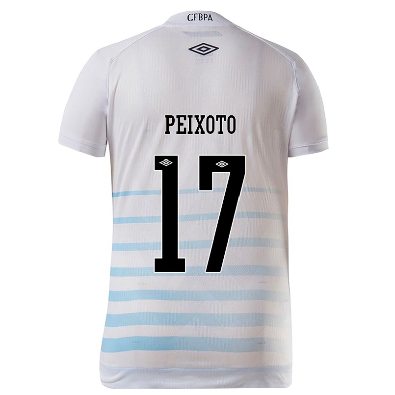Hombre Fútbol Camiseta Clarisse Benicio Peixoto #17 Blanco Azul 2ª Equipación 2021/22 La Camisa Chile