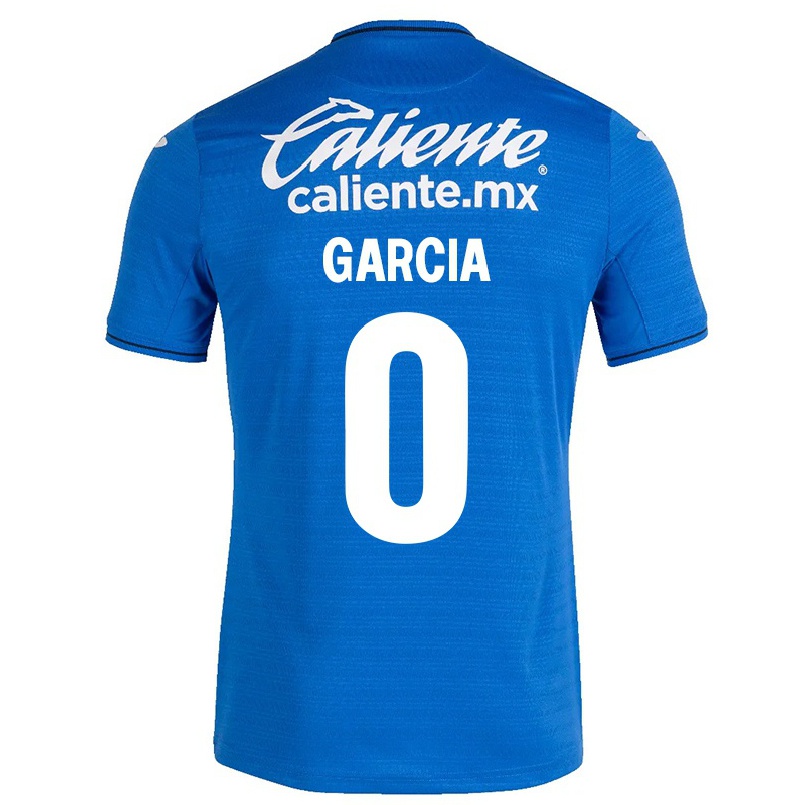 Hombre Fútbol Camiseta Jorge Garcia #0 Azul Oscuro 1ª Equipación 2021/22 La Camisa Chile