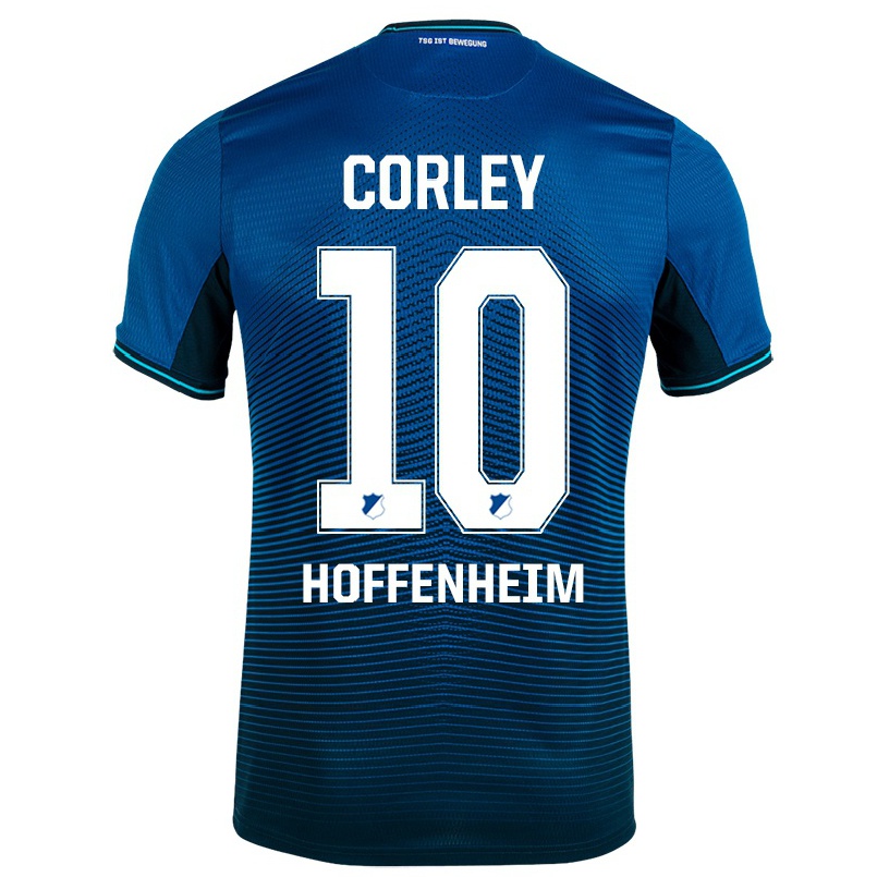 Hombre Fútbol Camiseta Gia Corley #10 Azul Marino 1ª Equipación 2021/22 La Camisa Chile