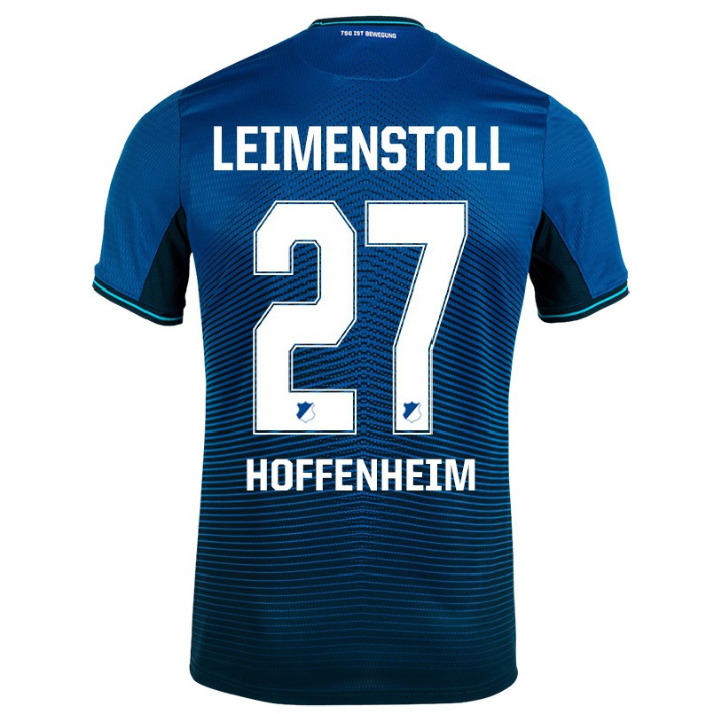 Hombre Fútbol Camiseta Vanessa Leimenstoll #27 Azul Marino 1ª Equipación 2021/22 La Camisa Chile