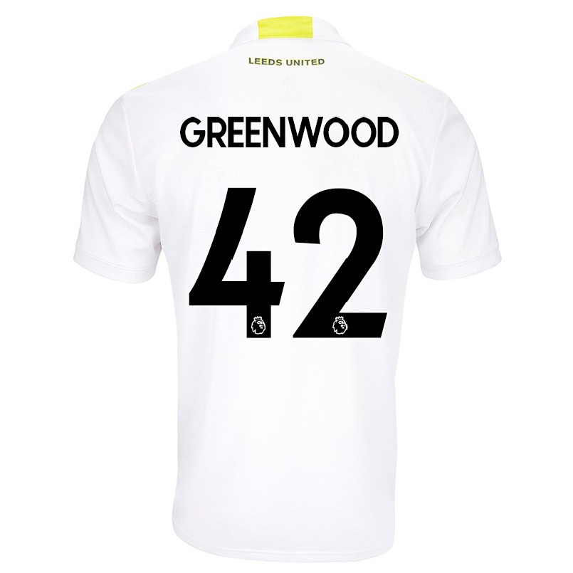 Hombre Fútbol Camiseta Sam Greenwood #42 Blanco 1ª Equipación 2021/22 La Camisa Chile