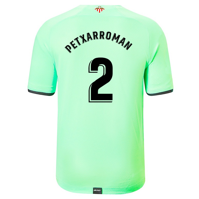 Hombre Fútbol Camiseta Alex Petxarroman #2 Verde Claro 2ª Equipación 2021/22 La Camisa Chile