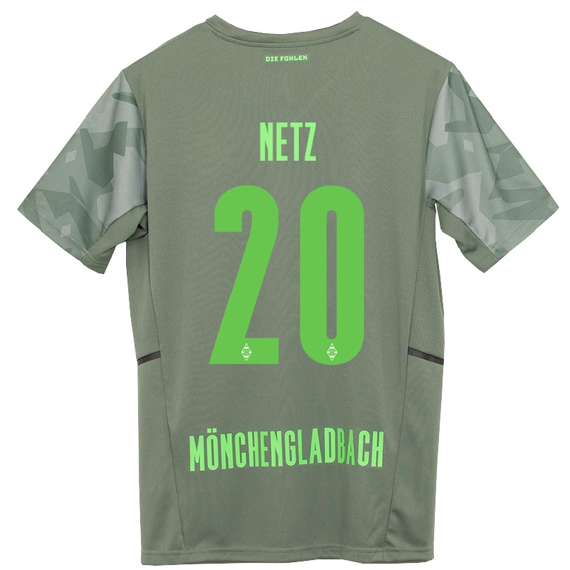 Hombre Fútbol Camiseta Luca Netz #20 Verde Oscuro 2ª Equipación 2021/22 La Camisa Chile