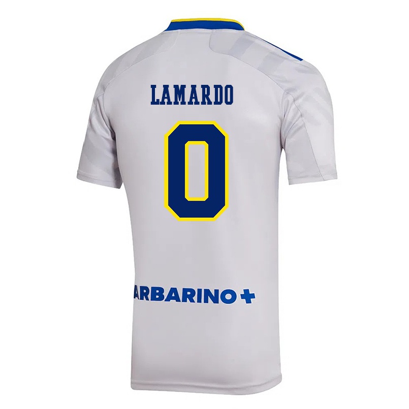 Hombre Fútbol Camiseta Gonzalo Lamardo #0 Gris 2ª Equipación 2021/22 La Camisa Chile