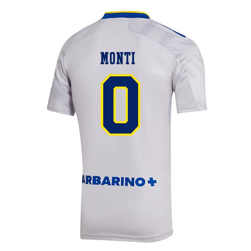 Hombre Fútbol Camiseta Isaac Monti #0 Gris 2ª Equipación 2021/22 La Camisa Chile