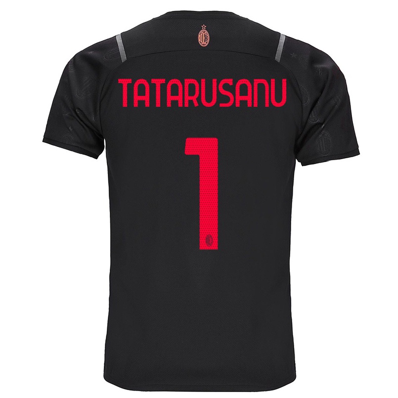 Hombre Fútbol Camiseta Ciprian Tatarusanu #1 Negro 3ª Equipación 2021/22 La Camisa Chile