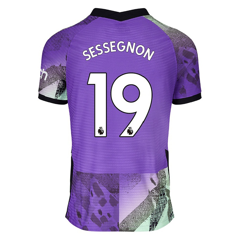 Hombre Fútbol Camiseta Ryan Sessegnon #19 Violeta 3ª Equipación 2021/22 La Camisa Chile