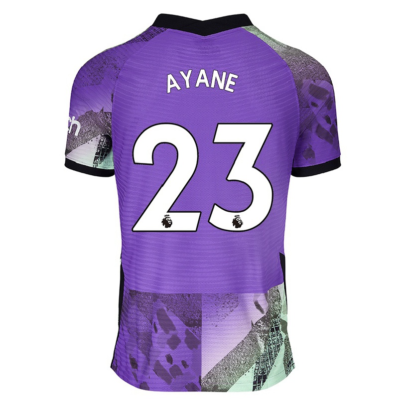 Hombre Fútbol Camiseta Rosella Ayane #23 Violeta 3ª Equipación 2021/22 La Camisa Chile