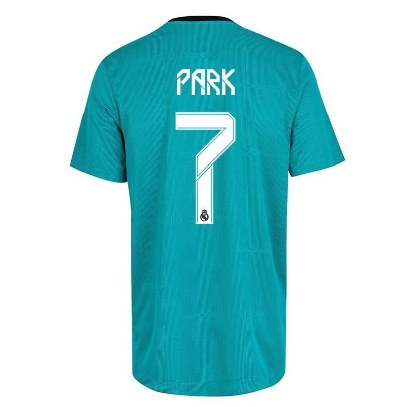 Hombre Fútbol Camiseta Marvin Park #7 Verde Claro 3ª Equipación 2021/22 La Camisa Chile