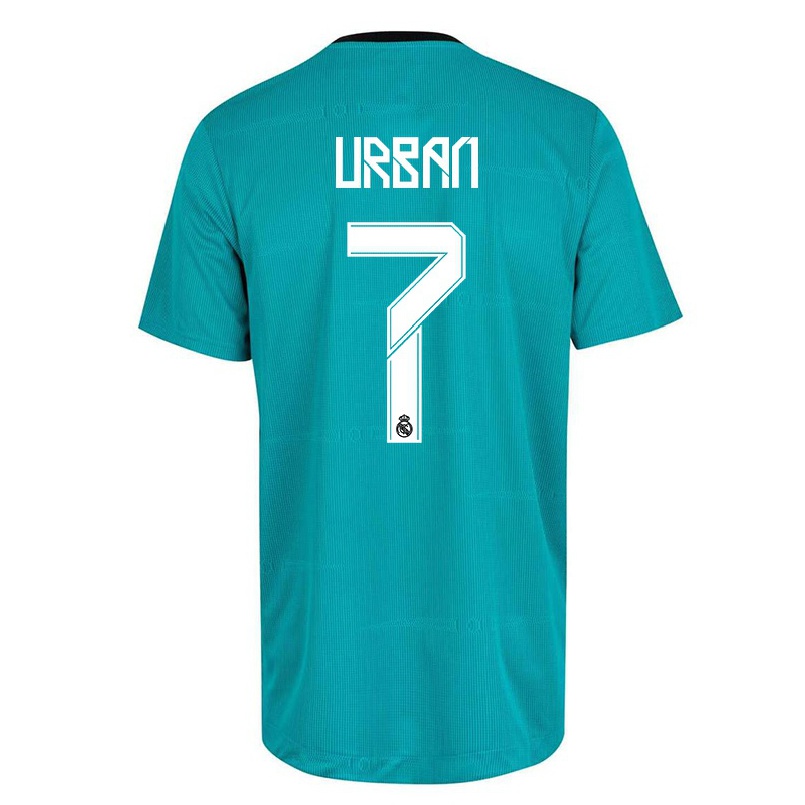 Hombre Fútbol Camiseta Klavzar Urban #7 Verde Claro 3ª Equipación 2021/22 La Camisa Chile